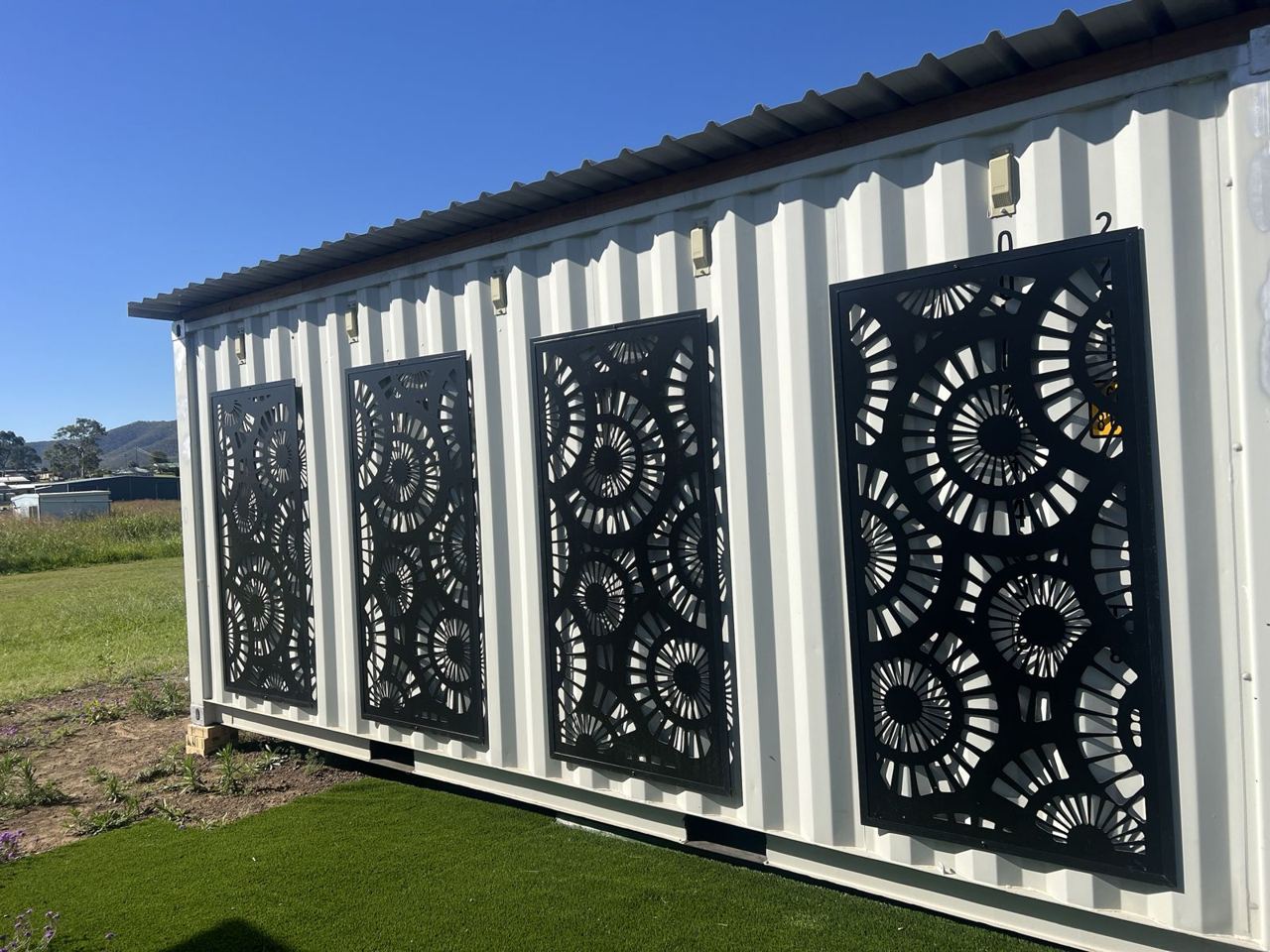 Shipping container conversion