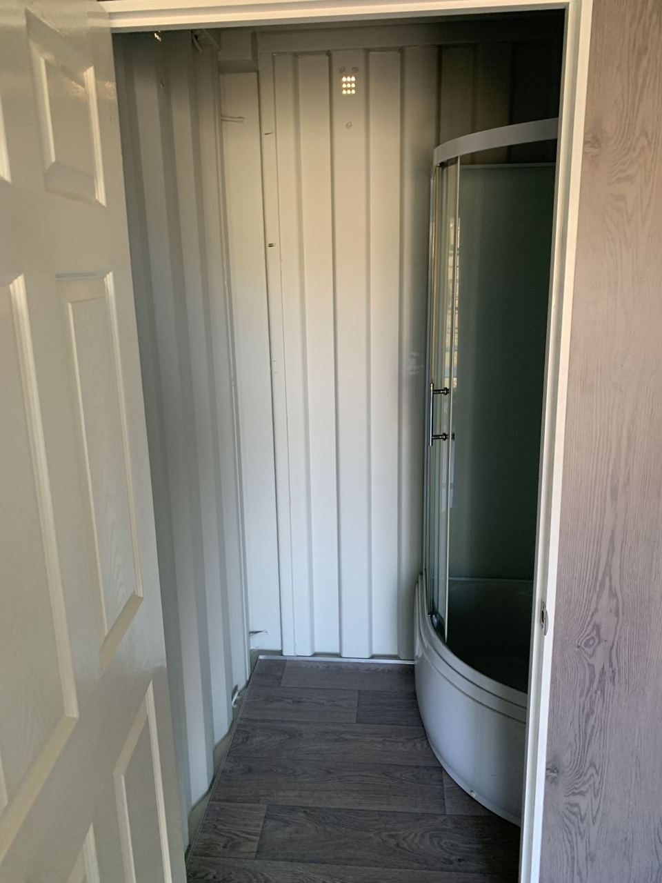 Shipping container conversion