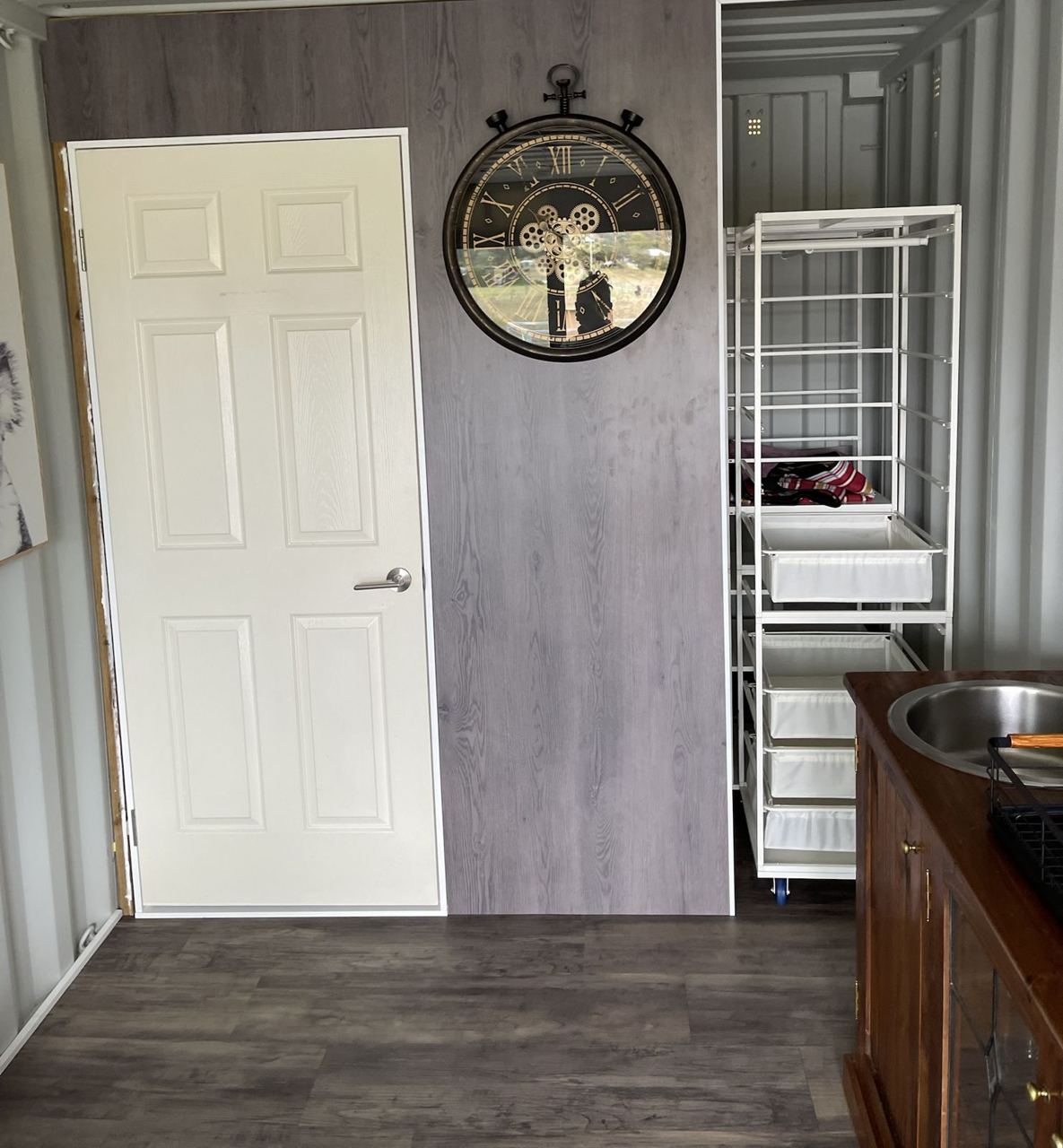 Shipping container conversion