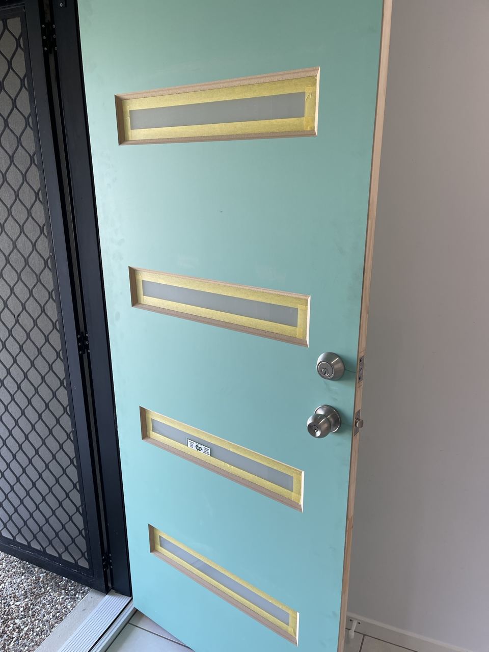 Entry door & frame replacement