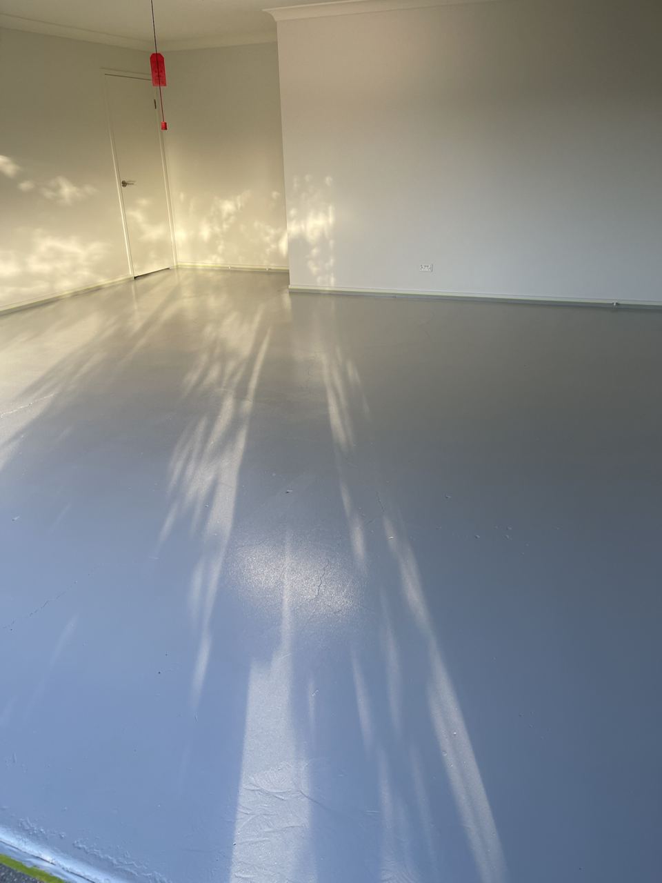 Garage floor restoration
