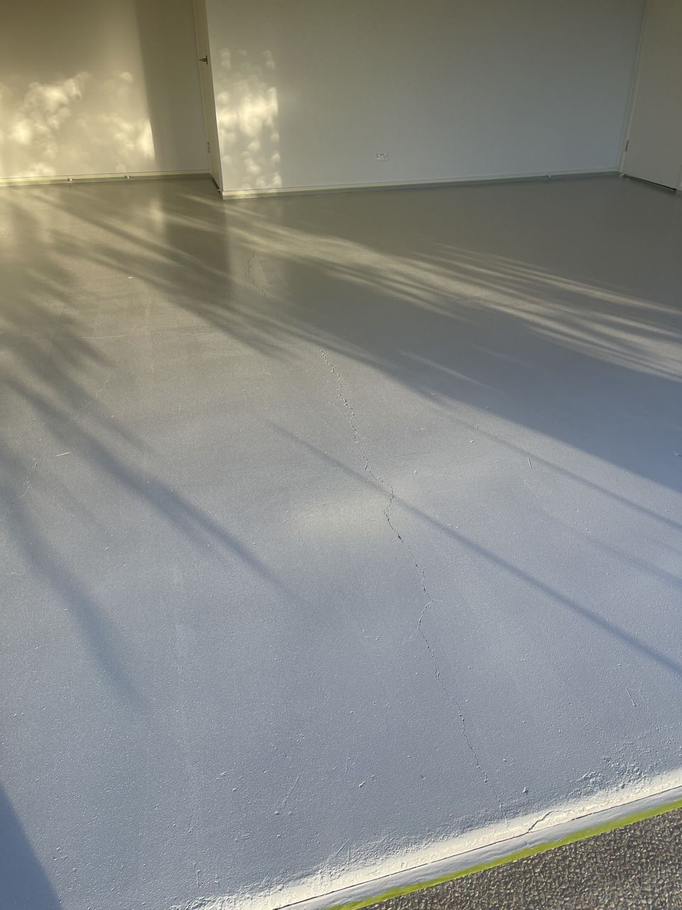After: Garage floor restoration