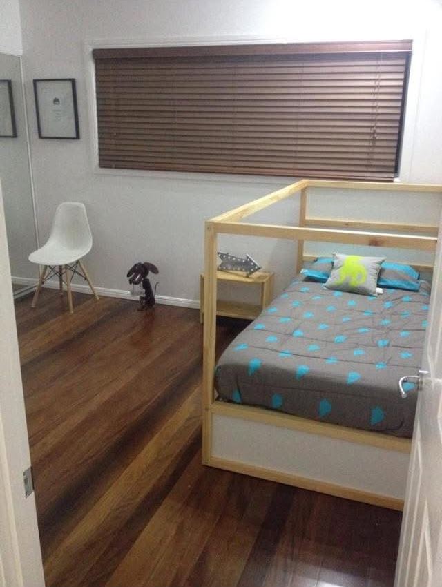 Bedroom renovation & polished floors