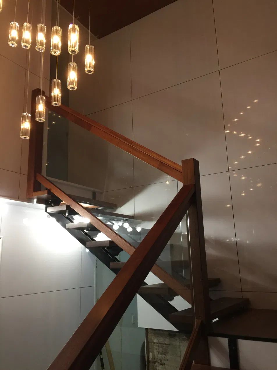 Double-height stairwell