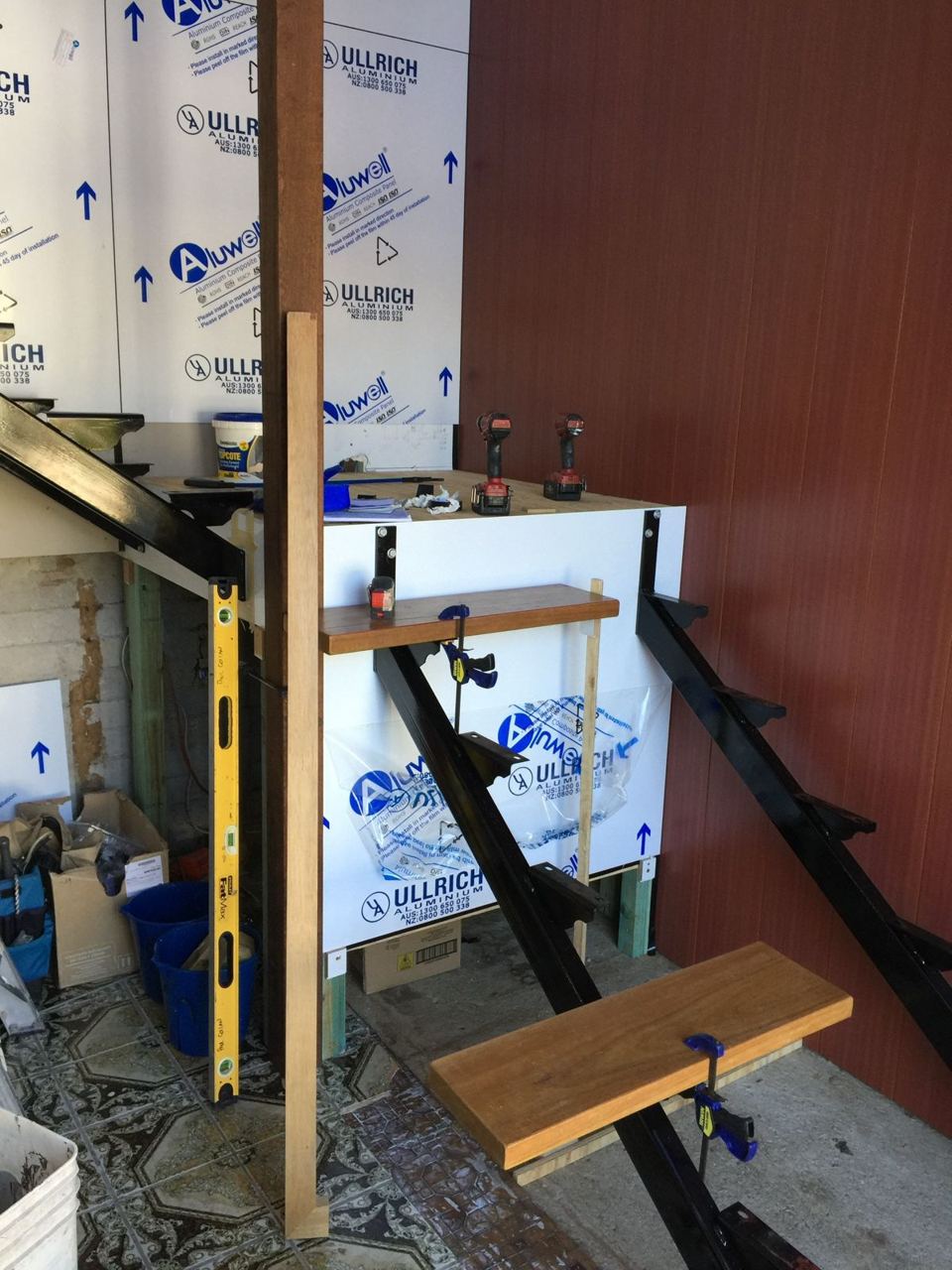 Double-height stairwell