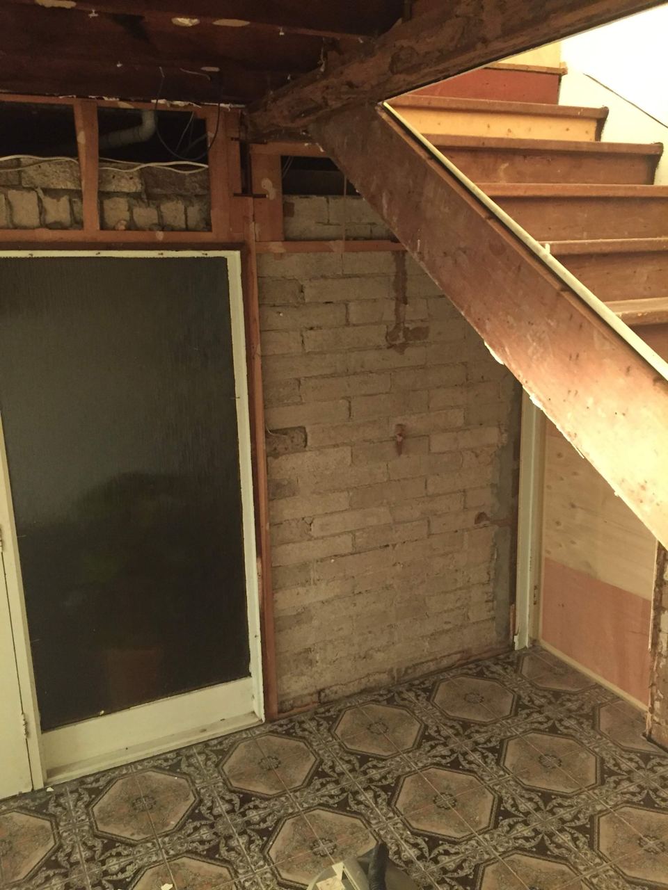 Double-height stairwell