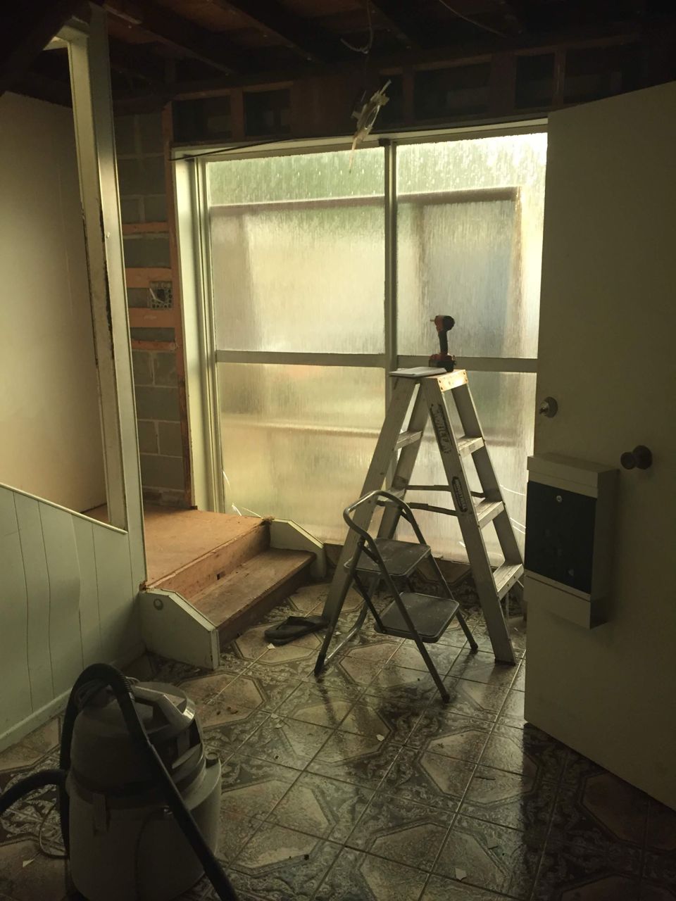 Double-height stairwell