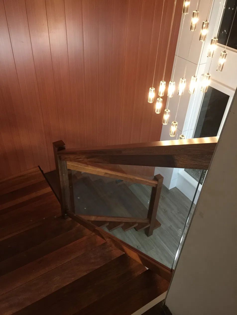 Double-height stairwell
